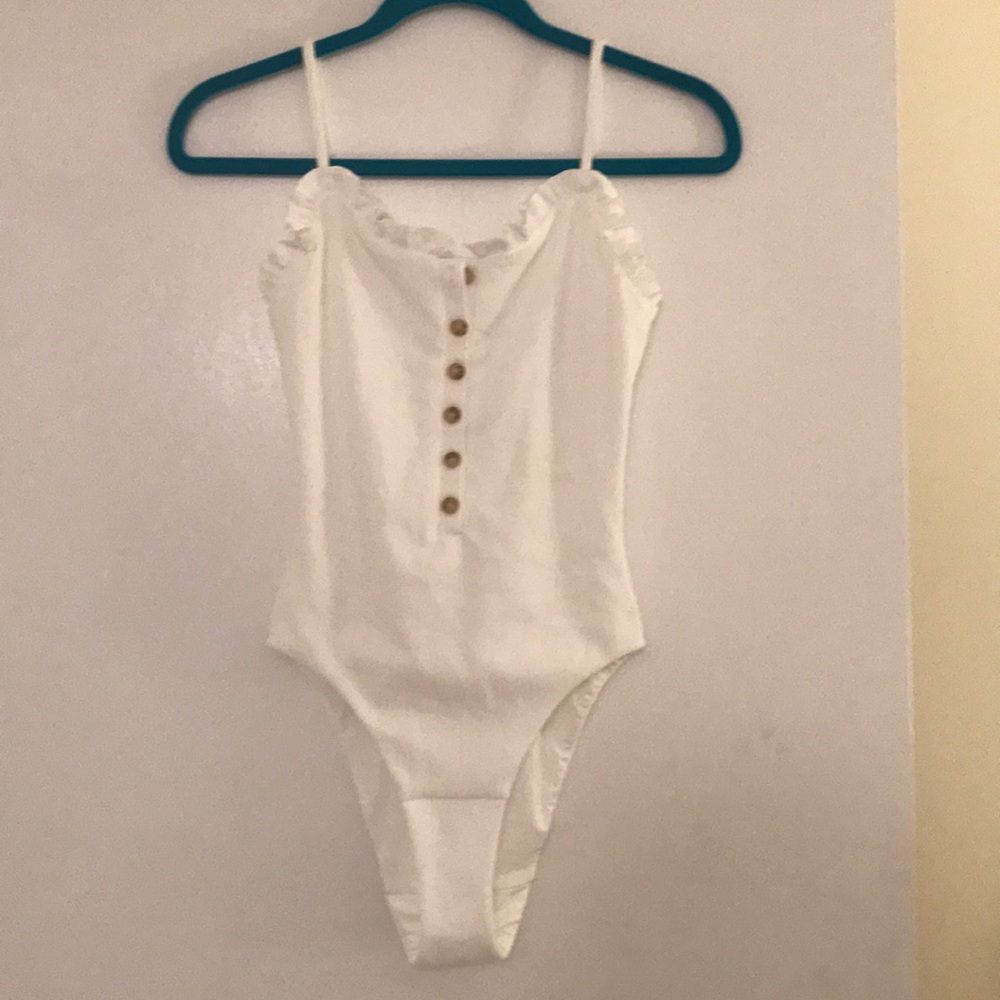 SABO Skirt White Bodysuit